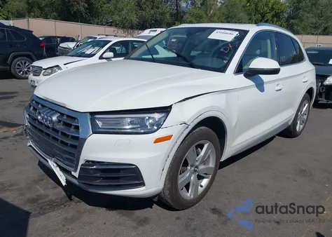 2019 Audi Q5 45 Premium z USA, uszkodzony, nr VIN WA1ANAFY1K2090351